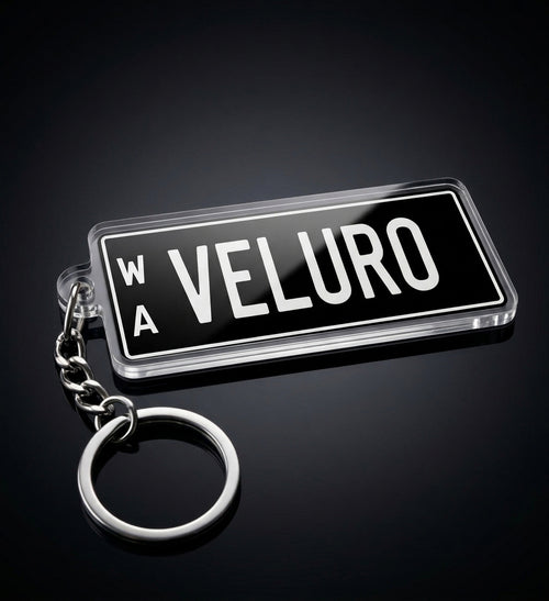 Custom acrylic custom licence plates keychains
