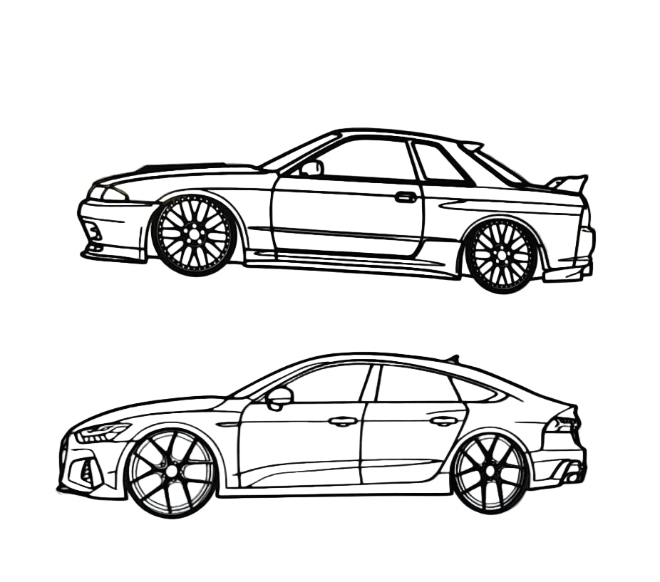 Custom Car Wall Art
