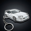 Custom acrylic cartoon car keychains